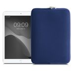 Laptop, Telefoane si Tablete - Tablete si accesorii tablete - Accesorii Tablete - Huse tablete - Husa tip pouch Kwmobile universala pentru tableta, neopren, albastru inchis, protectie la zgarieturi - Infinity.ro