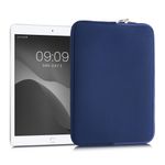 Laptop, Telefoane si Tablete - Tablete si accesorii tablete - Accesorii Tablete - Huse tablete - Husa tip pouch Kwmobile universala pentru tableta, neopren, albastru inchis, protectie la zgarieturi - Infinity.ro