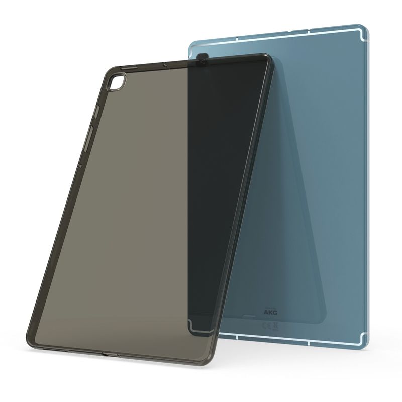 Laptop, Telefoane si Tablete - Tablete si accesorii tablete - Accesorii Tablete - Huse tablete - Husa tip carcasa Kwmobile pentru Samsung Galaxy Tab S6 Lite (2024/2022/2020), TPU, negru, transparent, anti-alunecare - Infinity.ro