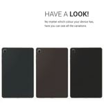Laptop, Telefoane si Tablete - Tablete si accesorii tablete - Accesorii Tablete - Huse tablete - Husa tip carcasa Kwmobile pentru Samsung Galaxy Tab S6 Lite (2024/2022/2020), TPU, negru, transparent, anti-alunecare - Infinity.ro