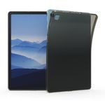Laptop, Telefoane si Tablete - Tablete si accesorii tablete - Accesorii Tablete - Huse tablete - Husa tip carcasa Kwmobile pentru Samsung Galaxy Tab S6 Lite (2024/2022/2020), TPU, negru, transparent, anti-alunecare - Infinity.ro