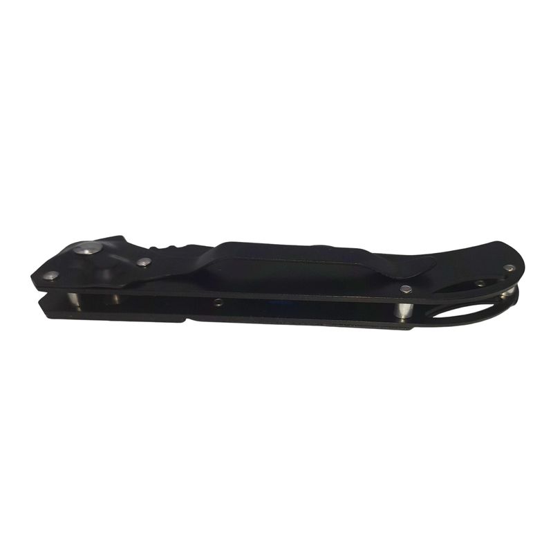 Sport si Outdoor - Camping - Cutite, bricege si accesorii - Cutite si bricege - Set briceag de vanatoare, spray paralizant chili si roxeta autoaparare DEPOX®, 21.5 cm/12 cm/60 ml, negru - Infinity.ro