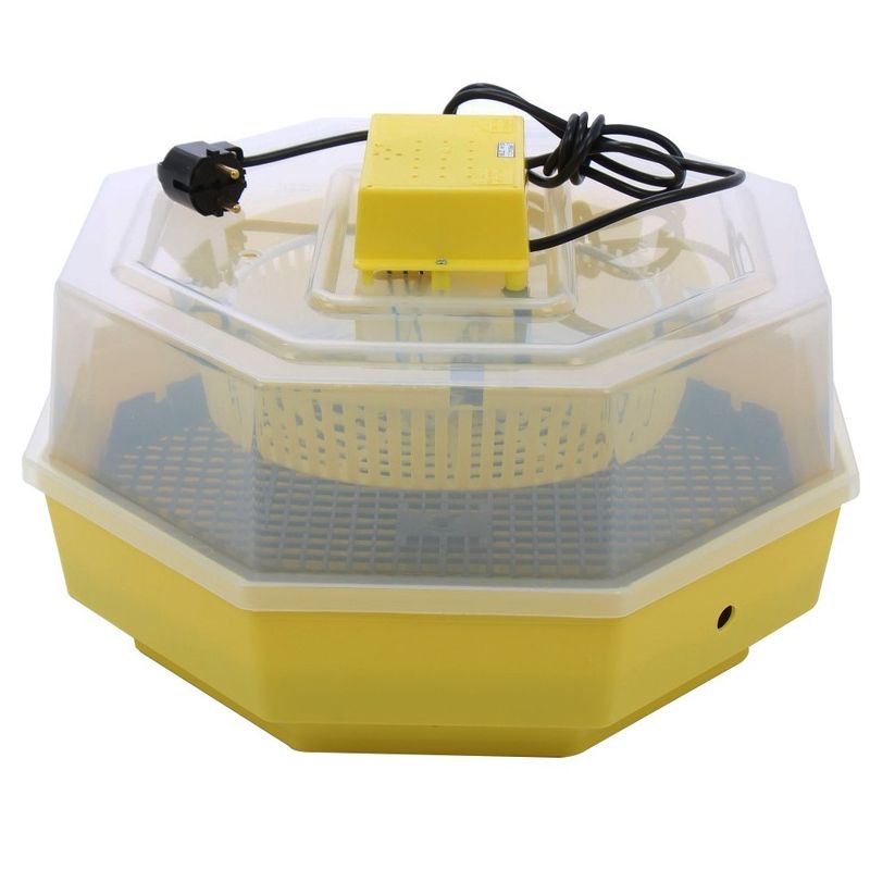 Casa si Gradina - Gradinarit si plante - Produse zootehnice - Incubatoare oua - Set Moara Electrica Uralmash 3.5 kW si incubator electric pentru oua, Cleo, model 5  DEPOX®, galben/verde - Infinity.ro