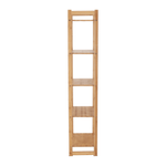 Casa si Gradina - Mobilier - Biblioteci si rafturi - Rafturi - Polita cu 5 rafturi, bambus natural, TIPUL IMPEROR 3 - Infinity.ro
