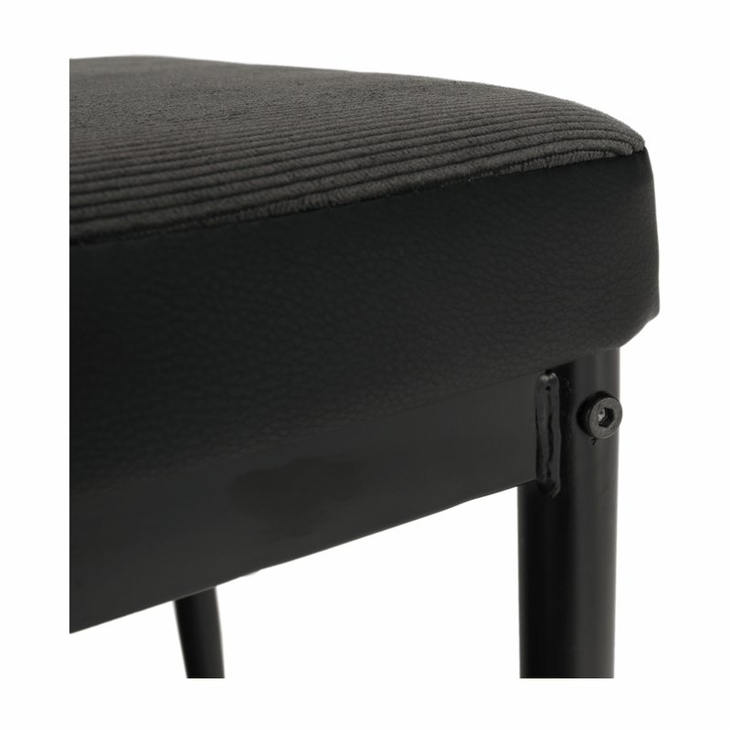 Casa si Gradina - Mobilier - Scaune si fotolii - Scaune - Scaun bucatarie, gri inchis/negru, ENRA - Infinity.ro