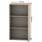 Casa si Gradina - Mobilier - Dulapuri si sifoniere - Dulapuri - Dulap cu rafturi, stejar sonoma, TEMPO ASISTENT NEW 035 - Infinity.ro