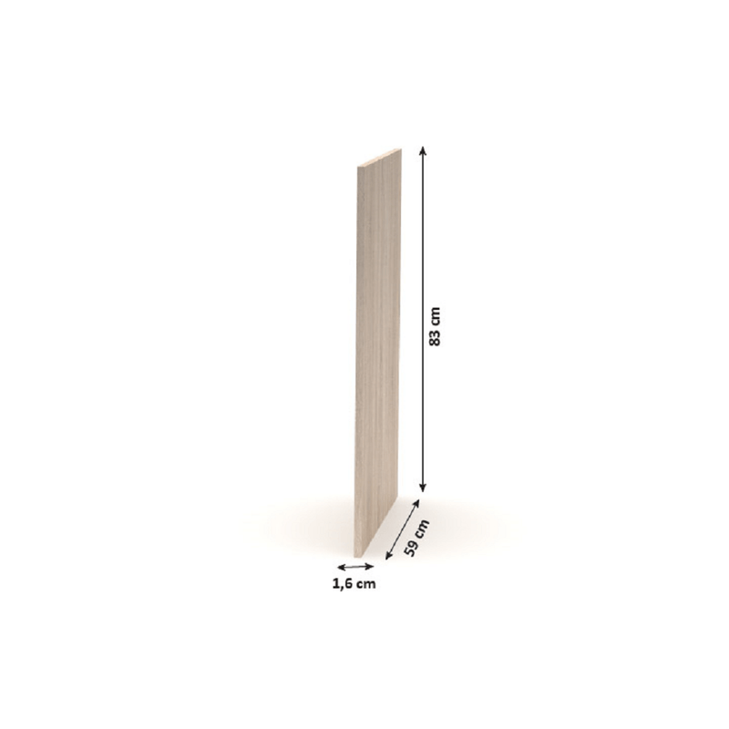 Casa si Gradina - Mobilier - Comode si corpuri - Corpuri bucatarie - Placa de capat, stejar sonoma, NOVA PLUS NOPL-085-00 - Infinity.ro