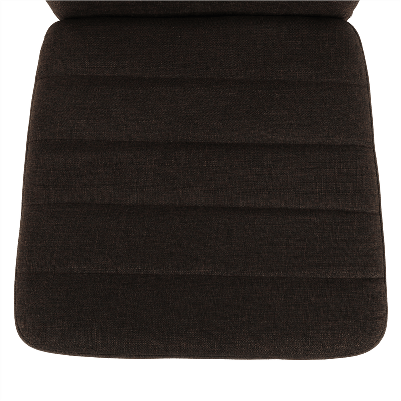Casa si Gradina - Mobilier - Scaune si fotolii - Scaune - Scaun, material textil maro inchis/cadru metalic fag, COLETA NOVA - Infinity.ro