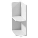 Casa si Gradina - Mobilier - Dulapuri si sifoniere - Dulapuri - Dulap inferior cu doua rafturi D25PZ, model stanga, alb, PROVENCE - Infinity.ro
