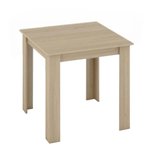 Casa si Gradina - Mobilier - Mese si birouri - Mese bucatarie si dining - Masa dining, stejar sonoma, 80x80 cm, KRAZ - Infinity.ro