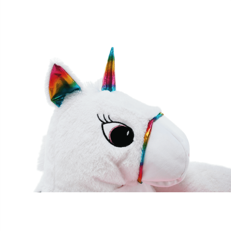 Casa si Gradina - Mobilier - Scaune si fotolii - Fotolii - Fotoliu tip sac unicorn, alb/roz/amestec de culori, BUFEL - Infinity.ro