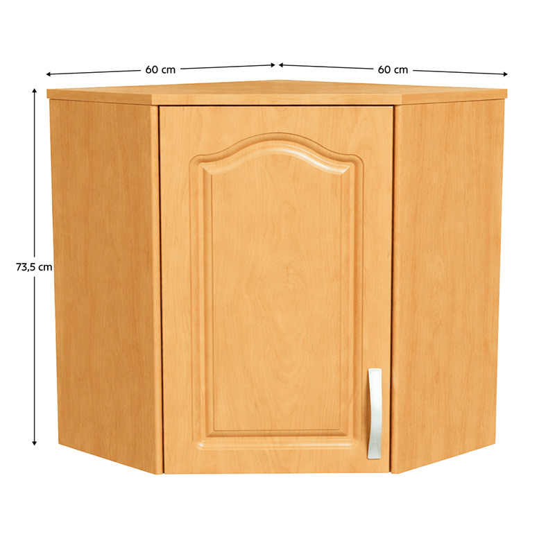 Casa si Gradina - Mobilier - Comode si corpuri - Corpuri bucatarie - Cabinet de bucatarie, superior, stanga, anin, LORA MDF NEW KLASIK W60/60 - Infinity.ro