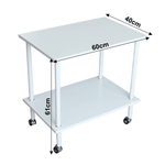 Casa si Gradina - Mobilier - Mese si birouri - Masute de cafea - Masuta auxiliara, alb mat, LABON - Infinity.ro