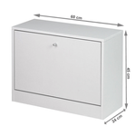 Casa si Gradina - Mobilier - Dulapuri si sifoniere - Dulapuri - Dulap incaltaminte, alb, FATMA NEW - Infinity.ro