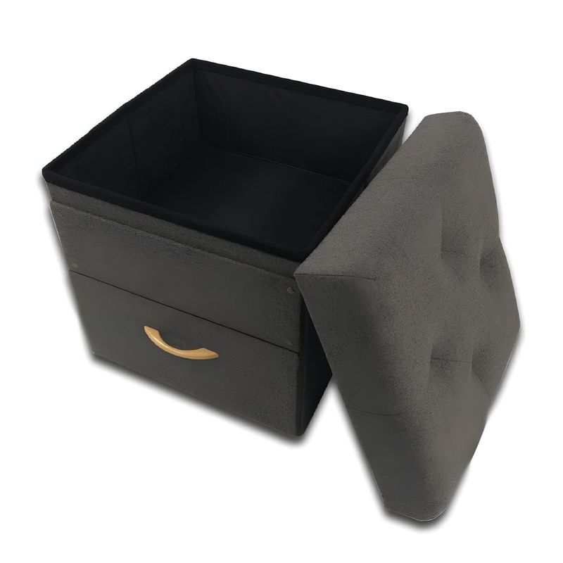 Casa si Gradina - Mobilier - Scaune si fotolii - Tabureti - Taburet, gri, SULOT TYP 1 - Infinity.ro