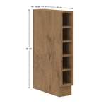 Casa si Gradina - Mobilier - Comode si corpuri - Corpuri bucatarie - Cabinet inferior cu rafturi, stejar Lancelot, VEGA 15 D OTW BB - Infinity.ro
