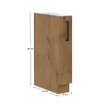 Casa si Gradina - Mobilier - Comode si corpuri - Corpuri bucatarie - Cabinet inferior cu cos pull-out, stejar Lancelot, VEGA D15 CARGO BB - Infinity.ro