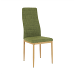 Casa si Gradina - Mobilier - Scaune si fotolii - Scaune - Scaun, material textil verde/cadru metalic fag, COLETA NOVA - Infinity.ro
