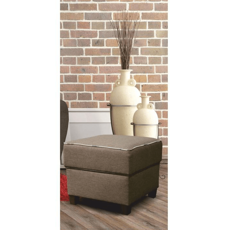 Casa si Gradina - Mobilier - Scaune si fotolii - Tabureti - Taburet, stofa bej inchis/model, MILO - Infinity.ro
