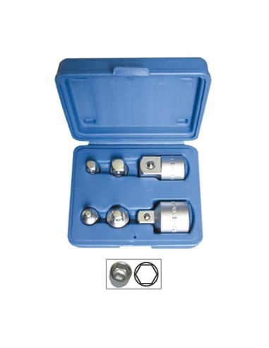 Set 6 adaptoare , reductii pentru tubulare