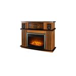 Casa si Gradina - Termice - Sobe, Seminee si accesorii - Seminee - Semineu electric Roma nuc & Richi, Art Flame, 1120x1388x385 mm, 1950 W - Infinity.ro