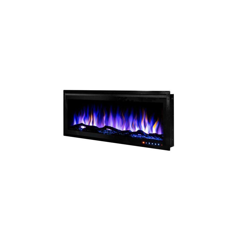 Casa si Gradina - Termice - Sobe, Seminee si accesorii - Seminee - Semineu electric de perete-incorporabil Schubert 42, 448x1068x146 mm, 1500W - Infinity.ro