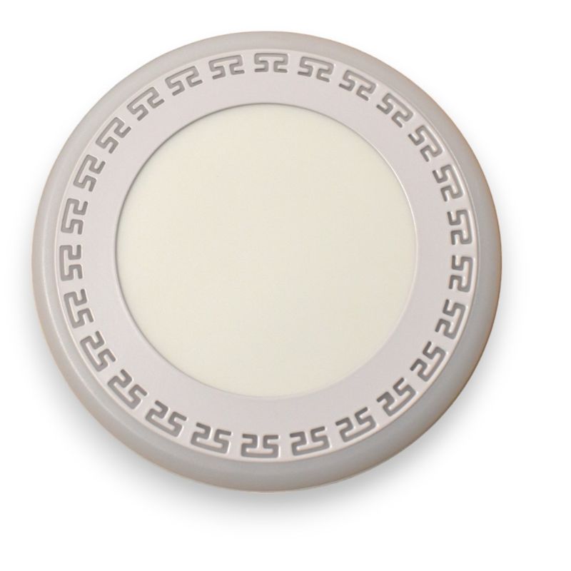 Casa si Gradina - Corpuri si surse de iluminat - Plafoniere, aplice si spoturi - Aplica LED cu model dantelat bicolor 16W lumina alba+verde - Infinity.ro