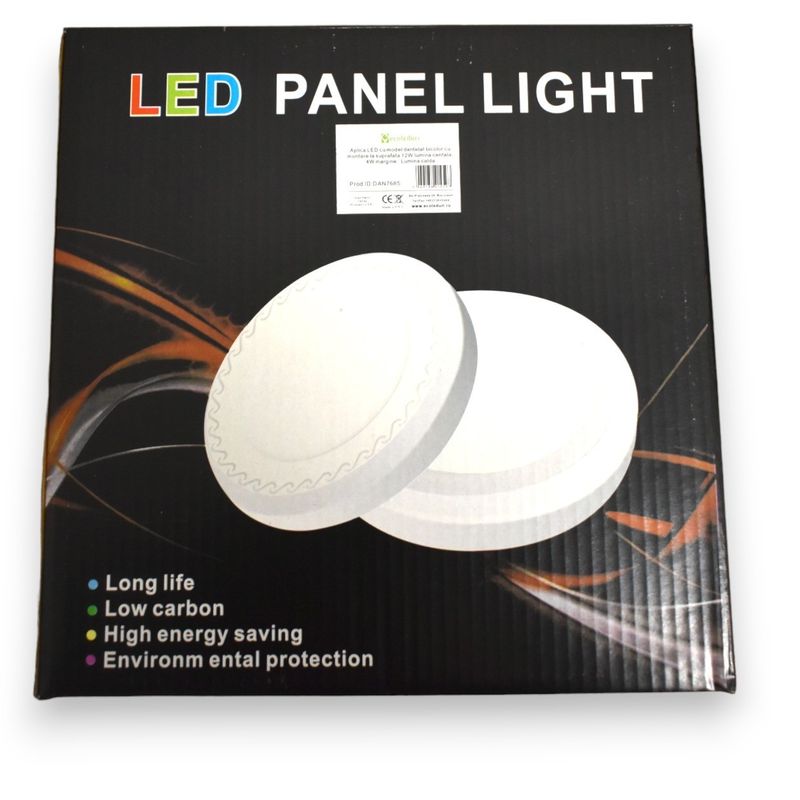 Casa si Gradina - Corpuri si surse de iluminat - Plafoniere, aplice si spoturi - Aplica LED cu model dantelat bicolor 16W lumina alba+verde - Infinity.ro