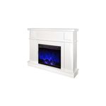 Casa si Gradina - Termice - Sobe, Seminee si accesorii - Seminee - Semineu electric Olimpia alb & Lorance color, Art Flame, 950x1200x300 mm - Infinity.ro