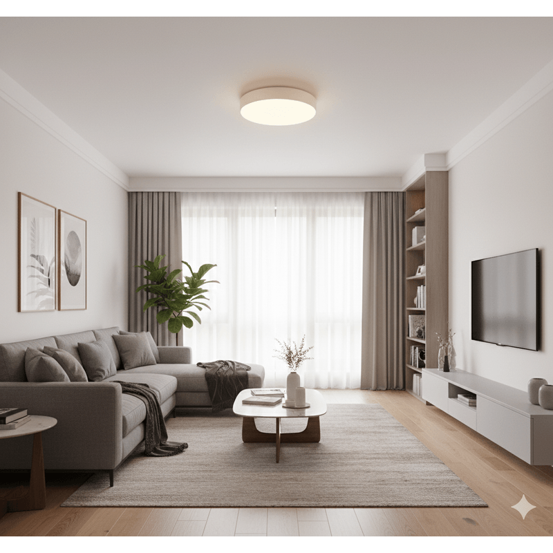 Casa si Gradina - Corpuri si surse de iluminat - Plafoniere, aplice si spoturi - Aplica LED 1956 rotunda  40W Lumina alba - Infinity.ro
