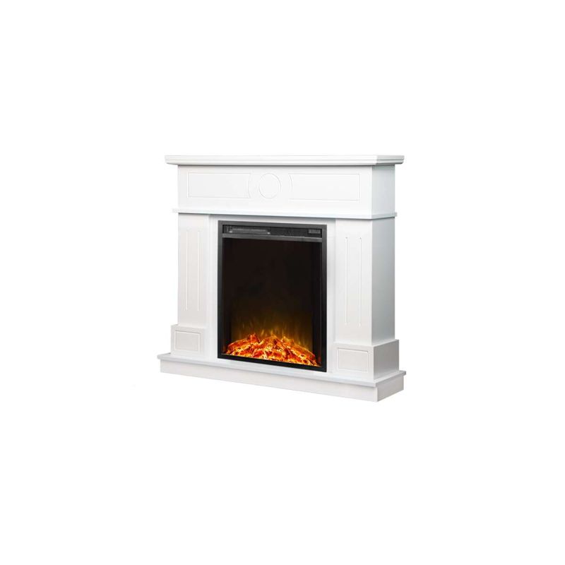Casa si Gradina - Termice - Sobe, Seminee si accesorii - Seminee - Semineu electric Ambasador alb & Miriam, Art Flame, 1000x1048x300 mm, 1500W - Infinity.ro