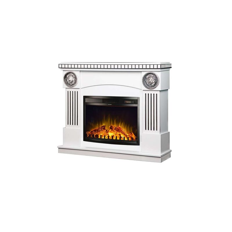Casa si Gradina - Termice - Sobe, Seminee si accesorii - Seminee - Semineu electric Prometeu & Zakynthos, Art Flame, 1050x1200x330 mm, 1500W - Infinity.ro