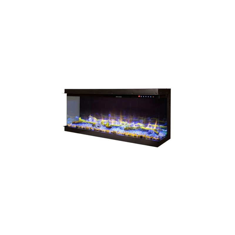 Casa si Gradina - Termice - Sobe, Seminee si accesorii - Seminee - Semineu electric 3D incorporabil Haiti 65, 533x1651x332 mm, 1500W - Infinity.ro