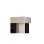 Casa si Gradina - Termice - Sobe, Seminee si accesorii - Seminee - Semineu electric Palermo mini & Lorance color, Art Flame, 750x1050x320 mm, 1500W - Infinity.ro