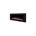 Casa si Gradina - Termice - Sobe, Seminee si accesorii - Seminee - Semineu electric de perete-incorporabil Hefest, 544x1524x140 mm, 1500W - Infinity.ro