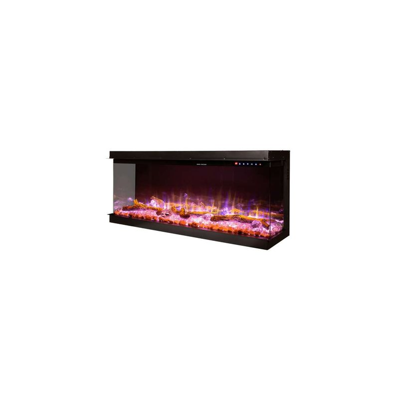 Casa si Gradina - Termice - Sobe, Seminee si accesorii - Seminee - Semineu electric 3D incorporabil Haiti 33, 567x835x317 mm, 1500W - Infinity.ro