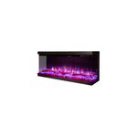 Casa si Gradina - Termice - Sobe, Seminee si accesorii - Seminee - Semineu electric 3D incorporabil Haiti 33, 567x835x317 mm, 1500W - Infinity.ro