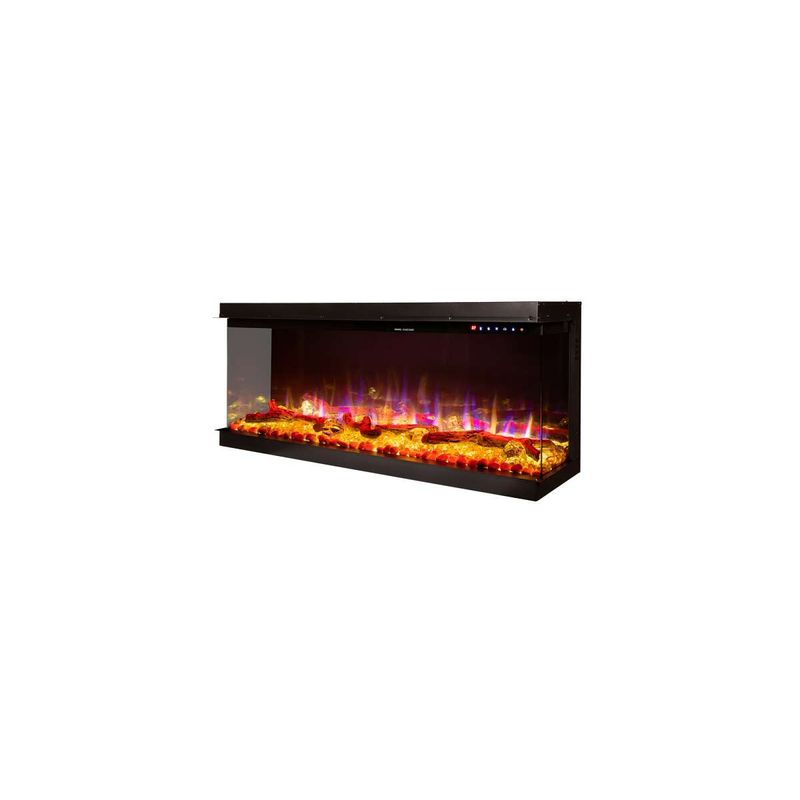 Casa si Gradina - Termice - Sobe, Seminee si accesorii - Seminee - Semineu electric 3D incorporabil Haiti 33, 567x835x317 mm, 1500W - Infinity.ro