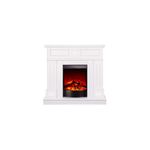 Casa si Gradina - Termice - Sobe, Seminee si accesorii - Seminee - Semineu electric Ambasador alb & Corsica, Art Flame, 1000x1048x300 mm, 1500W - Infinity.ro