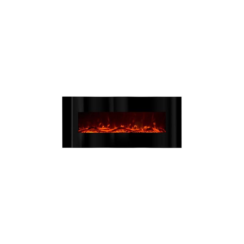 Casa si Gradina - Termice - Sobe, Seminee si accesorii - Seminee - Semineu electric de perete Madrid, 550x1280x140 mm, 1500W - Infinity.ro