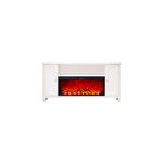 Casa si Gradina - Termice - Sobe, Seminee si accesorii - Seminee - Semineu electric Mozart alb & Tasmania, Art Flame, 750x1500x300 mm, 1500W - Infinity.ro