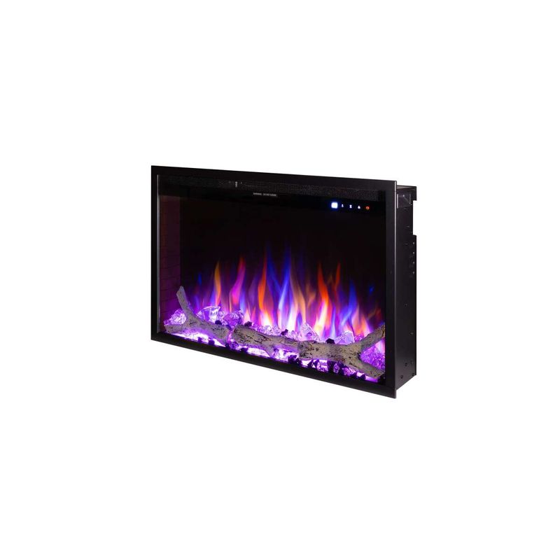 Casa si Gradina - Termice - Sobe, Seminee si accesorii - Seminee - Semineu electric incorporabil Tomas Maxi, 508x748x186.6 mm, 1500W - Infinity.ro