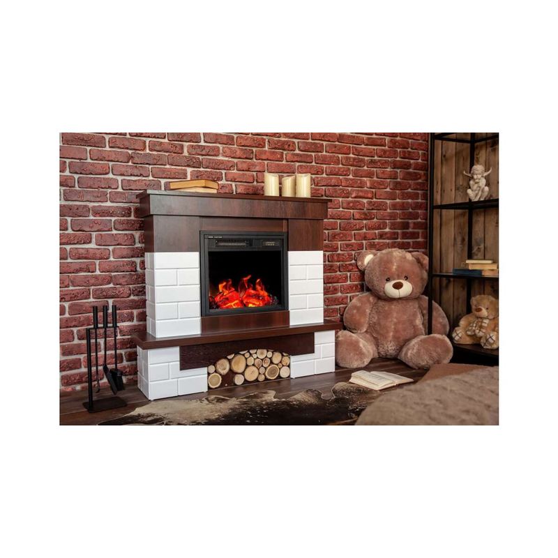 Casa si Gradina - Termice - Sobe, Seminee si accesorii - Seminee - Semineu electric Leon & Dionis, Art Flame, 958x1096x280 mm, 1500W - Infinity.ro