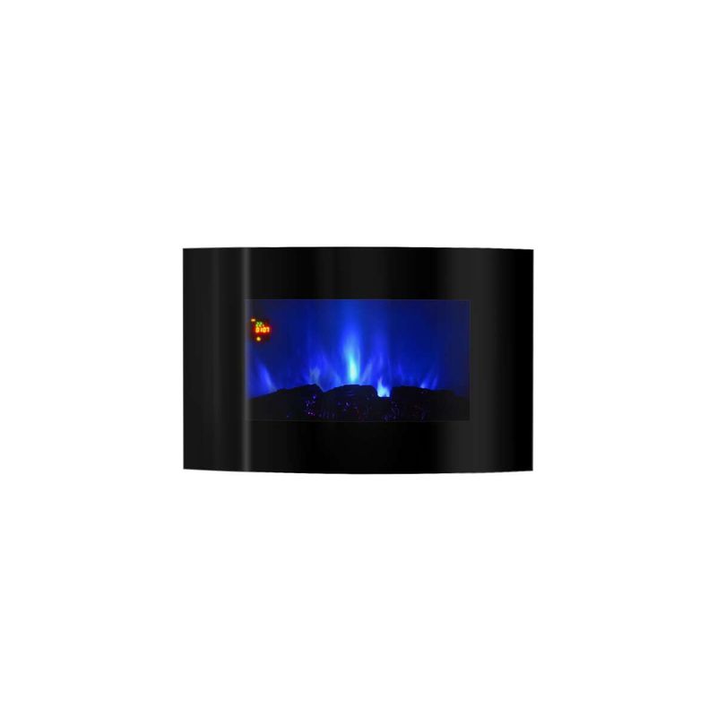 Casa si Gradina - Termice - Sobe, Seminee si accesorii - Seminee - Semineu electric de perete Carlos, 560x885x135 mm, 2000W - Infinity.ro