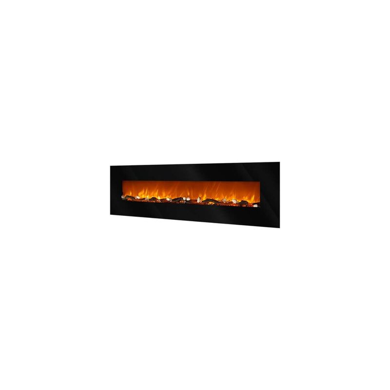 Casa si Gradina - Termice - Sobe, Seminee si accesorii - Seminee - Semineu electric de perete Elit, 550x1824x140 mm, 1500W - Infinity.ro