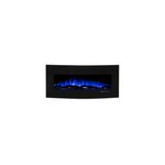Casa si Gradina - Termice - Sobe, Seminee si accesorii - Seminee - Semineu electric de perete Archy, 550x1222x157 mm, 1500W - Infinity.ro