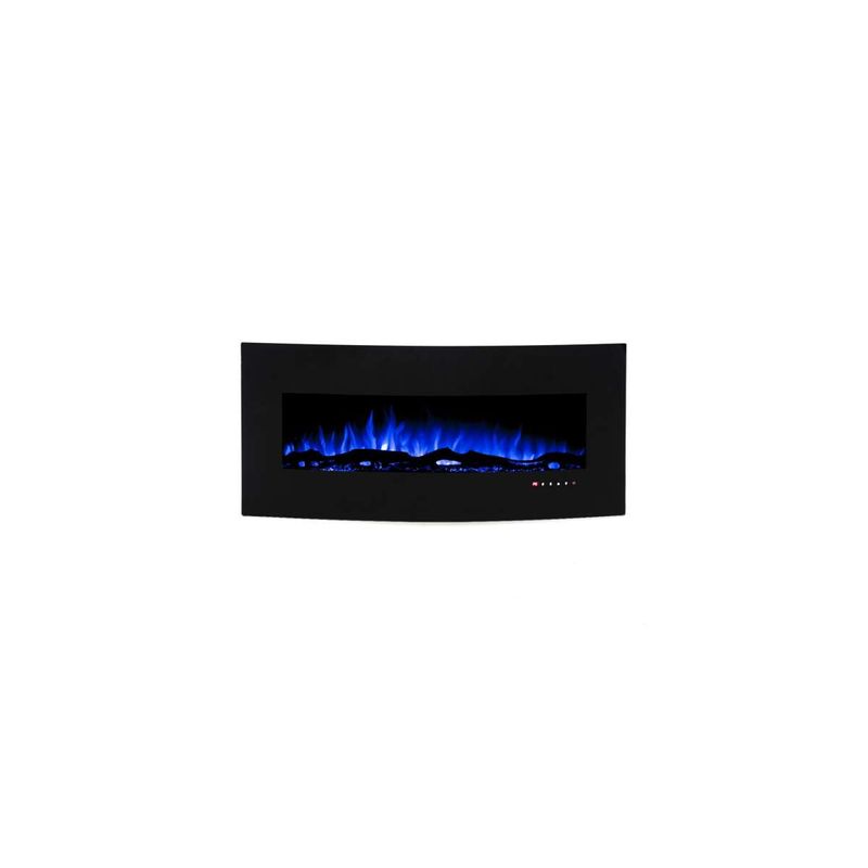 Casa si Gradina - Termice - Sobe, Seminee si accesorii - Seminee - Semineu electric de perete Archy, 550x1222x157 mm, 1500W - Infinity.ro