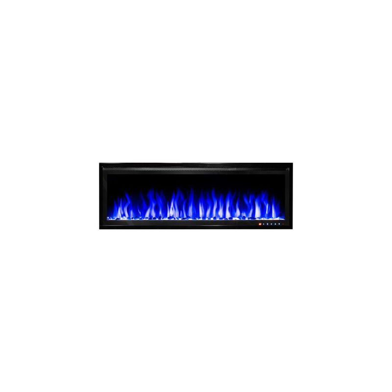 Casa si Gradina - Termice - Sobe, Seminee si accesorii - Seminee - Semineu electric de perete-incorporabil Schubert 50, 448x1271x146 mm, 1500W - Infinity.ro