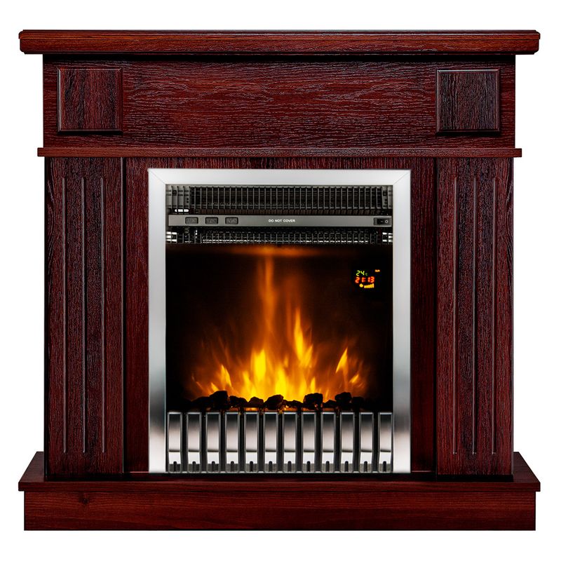 Casa si Gradina - Termice - Sobe, Seminee si accesorii - Seminee - Semineu electric Marina & Gala silver, Art Flame, 997x1034x270 mm, 2000W, Termostat - Infinity.ro