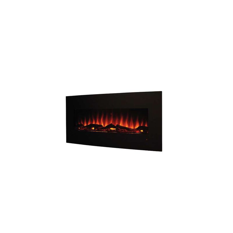 Casa si Gradina - Termice - Sobe, Seminee si accesorii - Seminee - Semineu electric de perete Archy, 550x1222x157 mm, 1500W - Infinity.ro